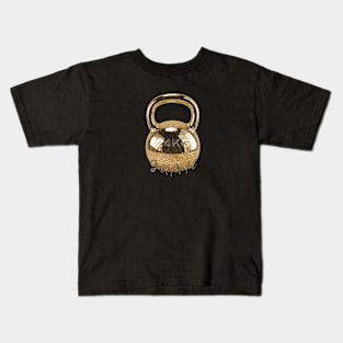 Gold Medal Kettlebell Kids T-Shirt